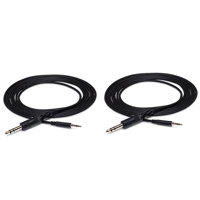

Hosa Technology 2x Stereo Mini Male to Stereo 1/4" Male Cable, 10'