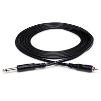 

Hosa Technology 10' RCA Male to 1/4" Phone RCA Male Audio Interconnect Cable