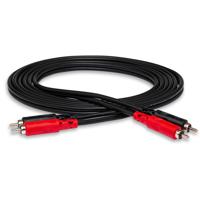 

Hosa Technology 2-RCA Male to 2-RCA Male Dual Cable (Nickel Contacts), 3.3'