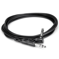 

Hosa Technology 3' Balanced Right Angle (TRS) 1/4" Phone Male to Right Angle 1/4" Phone Male Audio Interconnect Cable