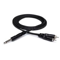 

Hosa Technology 9.9' (3M) 1/4" Mono Male to Two RCA Male Y-Cable