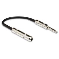 

Hosa Technology 6" Direct Out Cable for Send / Return Jacks, 1/4" TRS Male to 1/4" TS Female, Tricks Insert Jack into Behaving like a Direct Output