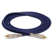 

Hosa Technology 6.6 Ft. S/PDIF Spring Strain Relief RCA Male to RCA Male Cable with Gold Plated Connectors, 75 ohm.
