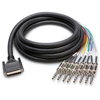 

Hosa Technology 9.84'/3m Male DB-25 to 8x Stereo Male 1/4" Phone Balanced Snake Cable