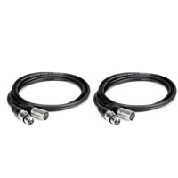 

Hosa Technology 2x 30 Ft. Standard AES / EBU 110ohm, 3 Pin XLR Male to XLR Female Audio Cable
