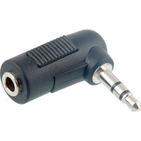 

Hosa Technology GPM-272 Analog Audio Right Angle Adaptor, 3.5mm TRS to 3.5mm TRS