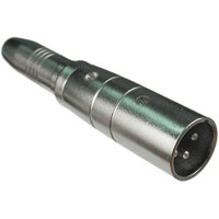 

Hosa Technology GXJ235 Female Stereo 1/4" Phone to Male 3-Pin XLR Adapter