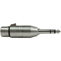 

Hosa Technology GXP-143 Analog Audio Adaptor, Female 3-Pin XLR Adaptor to Male 1/4" TRS