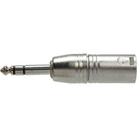 

Hosa Technology GXP-246 Analog Audio Adaptor, Male 3-Pin XLR Adaptor to Male 1/4" TRS