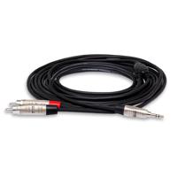 

Hosa Technology 3' Pro Stereo Breakout Cable, REAN 3.5mm TRS to Dual RCA