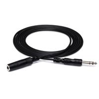 

Hosa Technology Stereo 1/4" Female Phone to 1/4" Male Phone TRS Headphone Extension Cable, 25'