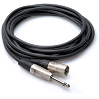 

Hosa Technology 15' Pro Unbalanced REAN 1/4" TS Male to 3-Pin XLR Male Audio Cable