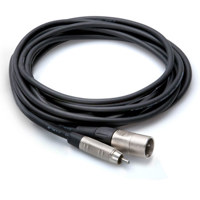 

Hosa Technology Unbalanced RCA Male to 3-Pin XLR Male Audio Cable, 15'