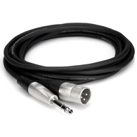 

Hosa Technology Balanced 1/4" TRS Male to 3-Pin XLR Male Audio Cable, 3'