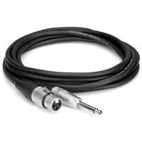 

Hosa Technology 15' Pro Unbalanced Interconnect, Rean 3-Pin XLR Female to 1/4" TS Male