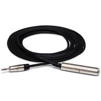 

Hosa Technology 5' REAN 1/4" TRS Female to 3.5mm TRS Male Pro Headphones Adapter Cable