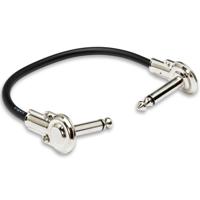 

Hosa Technology 1/4" Right-Angle to 1/4" Right Angle Coupler (Metal Headshells), 6"
