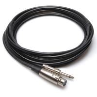

Hosa Technology Microphone Cable, Hosa XLR3F to 1/4" TS, 10'