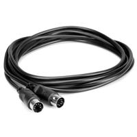 

Hosa Technology MIDI Cable, 5-Pin DIN to Same, 1', Black