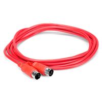 

Hosa Technology MIDI Cable, 5-Pin DIN to Same, 10', Red