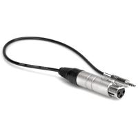 

Hosa Technology Impedance Transformer, XLR3F to 3.5mm TRS, 18"
