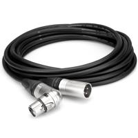 

Hosa Technology Camcorder Microphone Cable, Neutrik Right-Angle XLR3F to XLR3M, 1.5'