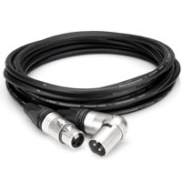 

Hosa Technology 1.5' Neutrik XLR3F to Right-angle XLR3M 2x 24 AWG Camcorder Microphone Cable