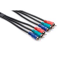 

Hosa Technology 13.2'. Component Triplex Video Cable, 3 RCA Male to 3 RCA Male, Red Blue Green
