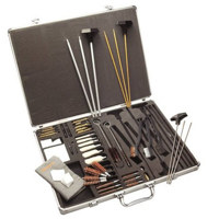 

Hoppe's Premium Gun Cleaning Kit in Aluminum Briefcase Style Carrying Case, for Calibers .17 to 12 ga. Shotguns.