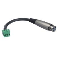 

Hosa Technology XLR Female to 3-Pin Phoenix Male 6" Low-Voltage Adaptor