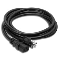 

Hosa Technology 1.5' IEC C13 to NEMA 5-15P Extension Cable, 14 Gauge