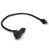

Hosa Technology 1' Piggyback IEC C13 to NEMA 5-15P Power Cord