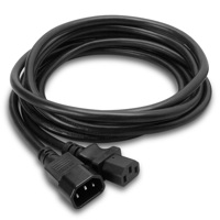 

Hosa Technology 1.5' IEC C14 to IEC C13 Power Extension Cord