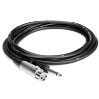 

Hosa Technology 2' Unbalanced 3-Pin XLR Female to Mono 1/4" Male Audio Cable