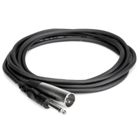 

Hosa Technology 10' Unbalanced 3-Pin XLR Male to Mono 1/4" Male Audio Cable