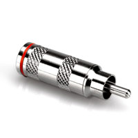 

Hosa Technology RCA Unbalanced Cable Connector, Red