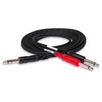 

Hosa Technology 13.2' 1/4" TRS Mono Male to Two 1/4" TS Mono Male Send / Return (Insert) Cable