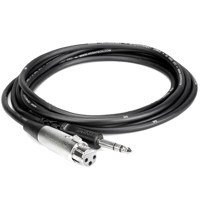 

Hosa Technology 3' Balanced 3-Pin XLR Female to Stereo (TRS) 1/4" Male Interconnect Cable