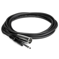 

Hosa Technology 5' Balanced 3-Pin XLR Male to Stereo (TRS) 1/4" Male Interconnect Cable