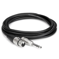 

Hosa Technology Hosa 1' Balanced 3 Pin XLR Female to Stereo (TRS) 1/4" Male Audio Interconnect Cable with Metal Head