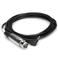 

Hosa Technology XVM-110F Stereo Mini 3.5 Angled Male to 3-Pin XLR Female Cable - 10'