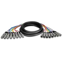

Hosa Technology 22.96'/7m 8-Channel Male XLR to Female XLR Balanced Snake Cable