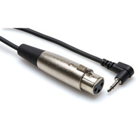 

Hosa Technology 5' XLR3F to Right Angle 3.5mm TS Microphone Cable