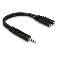 

Hosa Technology 6" Stereo 3.5mm Male to Two Stereo 3.5mm Female Y-Cable