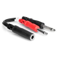 

Hosa Technology 6" Stereo 1/4" Female to Two 1/4" Mono Male Y-Cable
