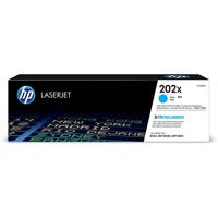 

HP 202X High Yield Cyan Original LaserJet Toner Cartridge for LaserJet Pro MFP M281fdw & M254dw, 2500 Pages Yield