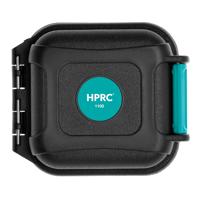 

HPRC 1100M Memory-Card Resin Hard Case, Black with Blue Handle