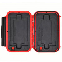 

HPRC 1300M Resin Case with Memory Card Holder, Red
