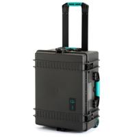 

HPRC 2600WE Wheeled Resin Hard Case without Foam, Gray with Blue Handle