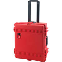 

HPRC 2700WF Wheeled Hard Case with Cubed Foam Interior, Red